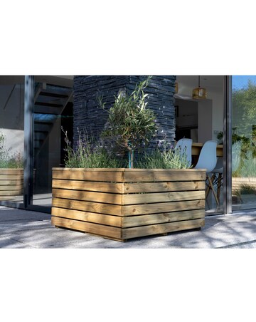 Forest Linear Corner Planter 80cm