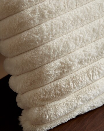 Catherine Lansfield Cosy Ribbed Cushion
