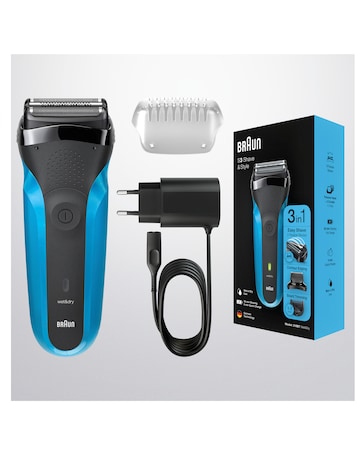 Braun 3 Shave & Style 3 in 1 Rechargeable Shaver