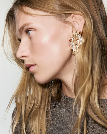 Mango Brown Crew Neck Jumper