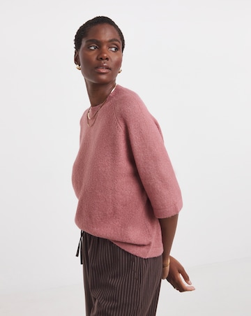 Rose Short Sleeve Jumper