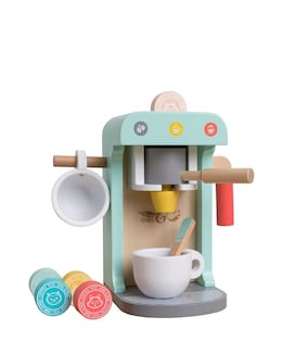 TP Owl &amp; Fox Wooden Toy Coffee Maker