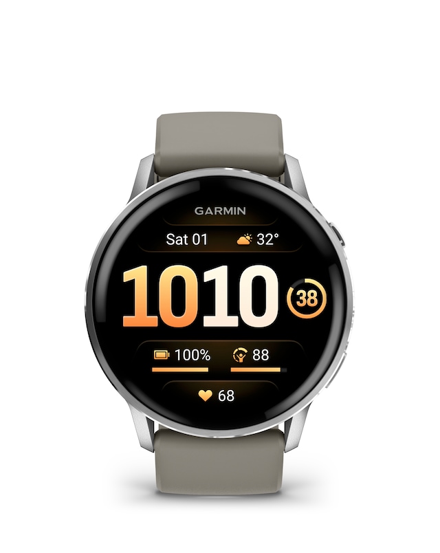 Garmin Venu 4  45mm GPS Smart Watch - Silver/Grey