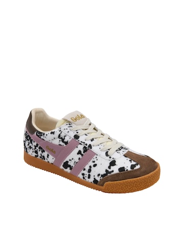 Gola Elan Savanna Trainers - Dalmation/Otter/Candy
