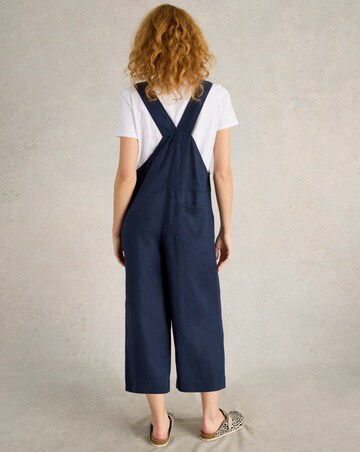 White Stuff Viola Linen Dungaree