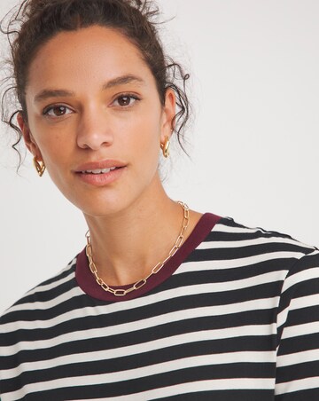 Stripe The Crew Neck Long Sleeve T-Shirt