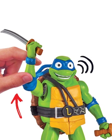 Teenage Mutant Ninja Turtles: Mutant Mayhem Shouts Figure - Leonardo