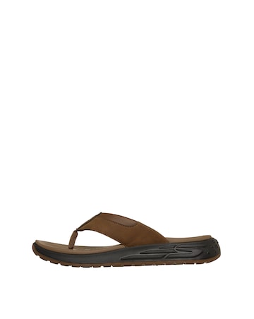Skechers Street Retro Jogger Tate Thong Sandal - Brown