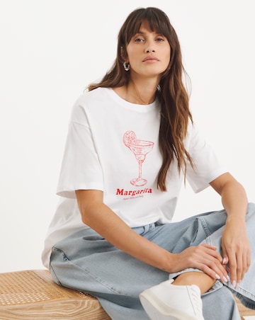 Pure Cotton Graphic T-Shirt