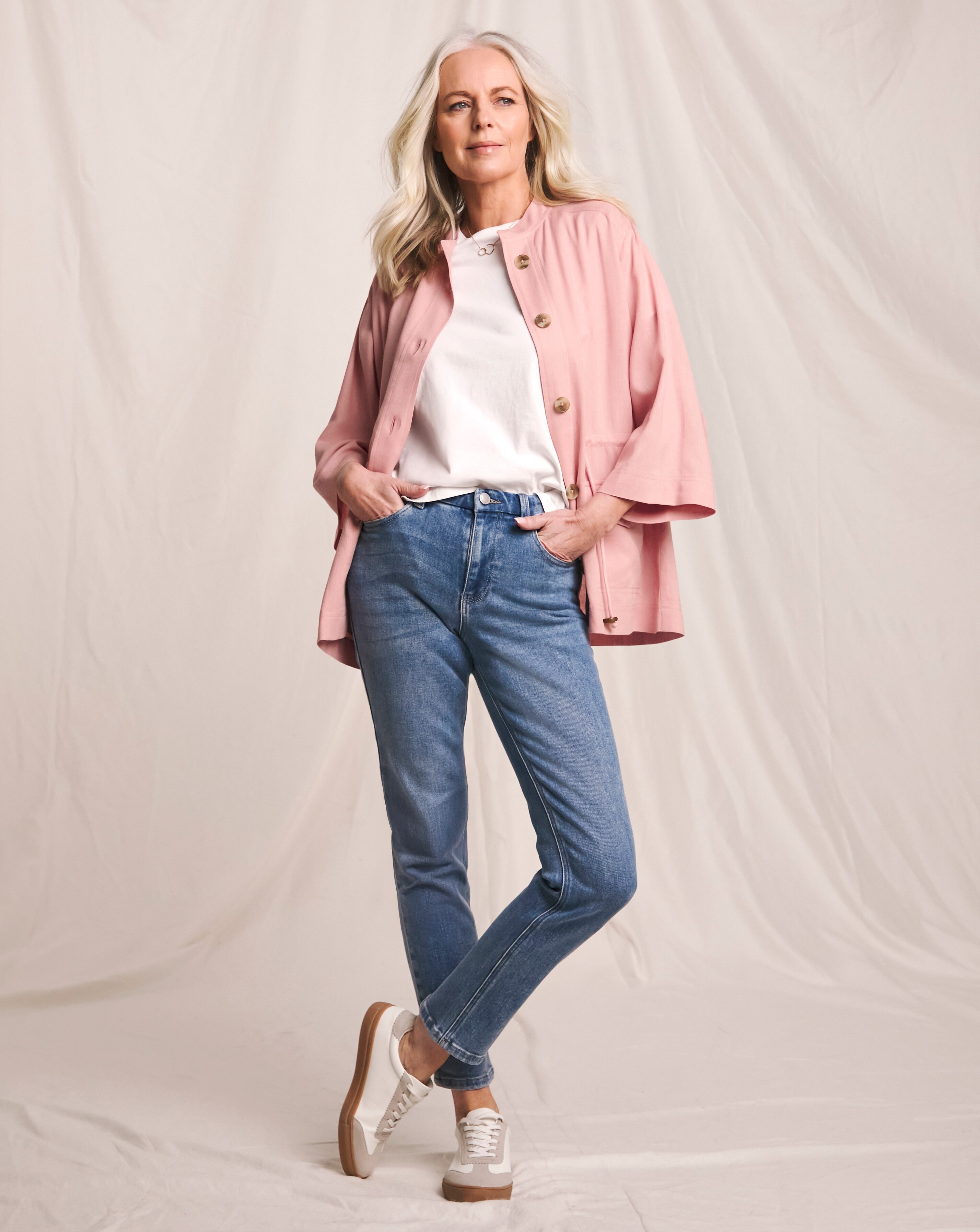 Julipa Linen Mix Jacket | JD Williams