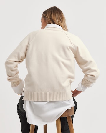 Anthology High Neck Raglan Sleeve Jumper