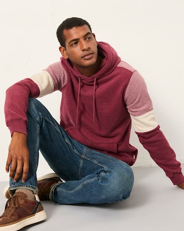 FatFace Brooke Cut & Sew Sweatshirt - Claret