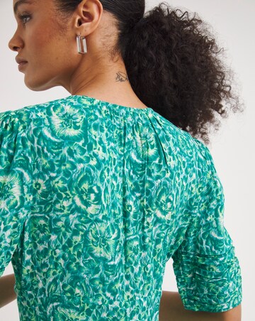 Whistles Clouded Floral Mesh Dress