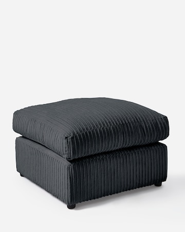 Ferguson Jumbo Cord Footstool