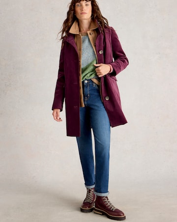 White Stuff Karla Velvet Coat