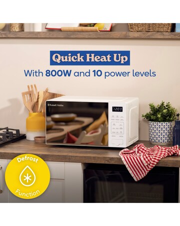 Russell Hobbs RHMT2005-M 20L Touch Control Digital Microwave - White