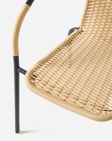 Rattan 4 Seater Dining Set