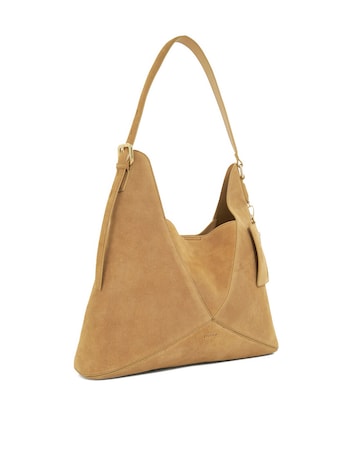 Dune Dearest Real Suede Tote Bag