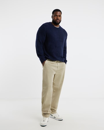 Jack & Jones Carter Knit Jumper - Navy