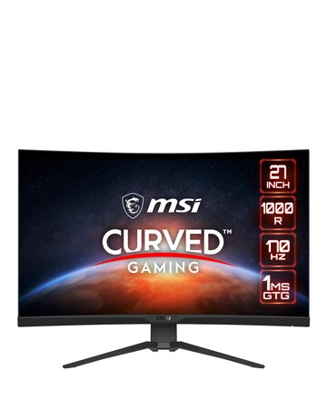 MSI MAG 275CQRF-QD 27in QHD 170Hz Rapid VA Quantum Dot Curved Gaming Monitor