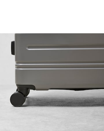 Rock Lisbon Cabin Suitcase - Light Grey