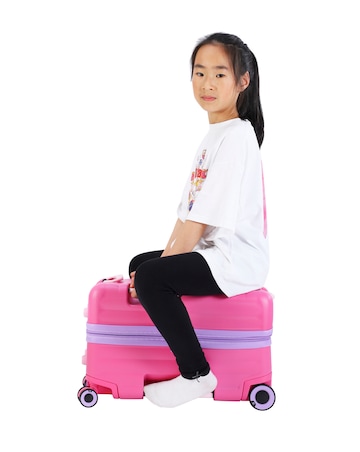 IT Luggage Trunkryder Kids Ride-On Suitcase - Azalea Pink
