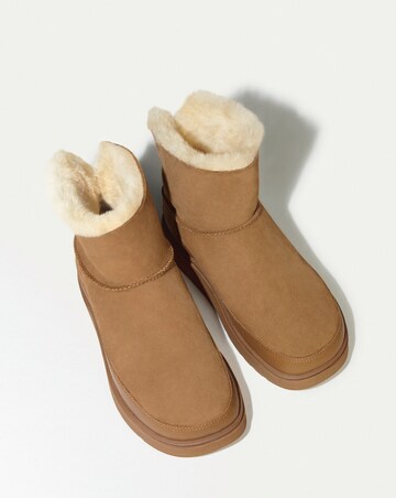 FitFlop Gen FF Mini Suede Shearling Warm Boots Standard Fit