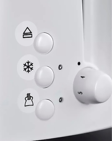 Russell Hobbs 21640 Textures White 2 Slice Toaster