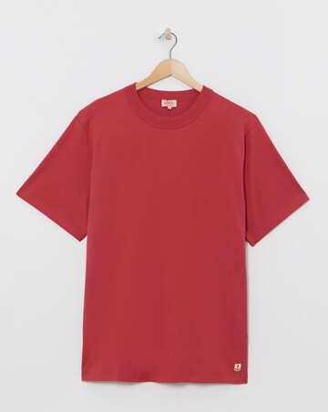 Armor Lux Classic Crew Neck Red T-Shirt - Red