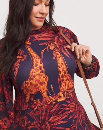 Joe Browns Giraffe Print Jersey Maxi Dress