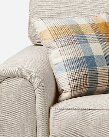 Edgar Fabric 3 Seater Sofa