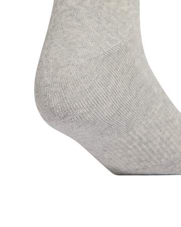 adidas 3 Stripe Essentials 3 Pack Mid Socks