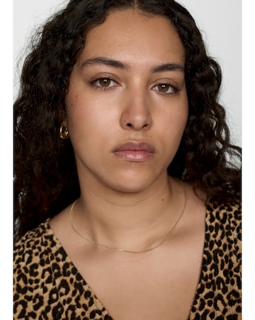 Mango Lin Leopard Midi Dress