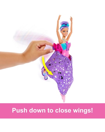 Barbie Dreamtopia Dance and Flutter Butterfly Fashion Doll