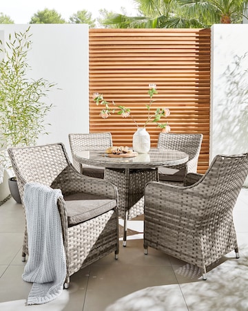 James 4 Seater Dining Set