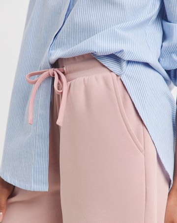 Blush Wide Leg Jogger