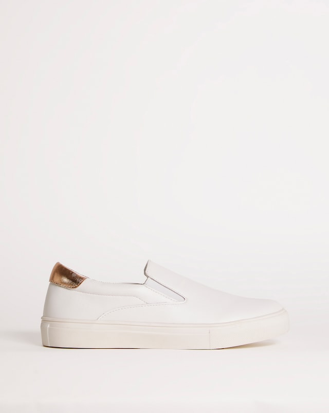 Elasticated Slip On Trainer - Extra Wide Fit (EEE)