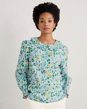 Seasalt Cornwall Last Leaf Floral Top