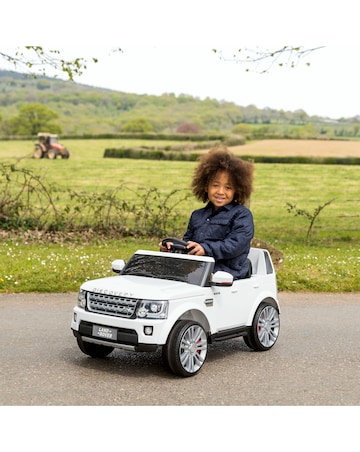 Xootz Land Rover Discovery Electric Ride-On Car - White