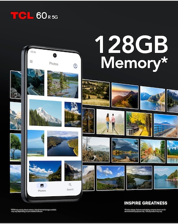 TCL 60 R 5G 128GB - Space Grey
