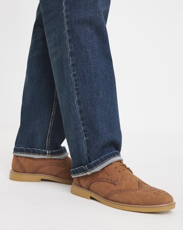Casual Flex Brogue Wide Fit