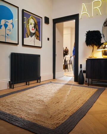 Jute Border Rug