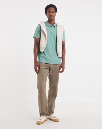 Jersey Polo Long Length-Blue