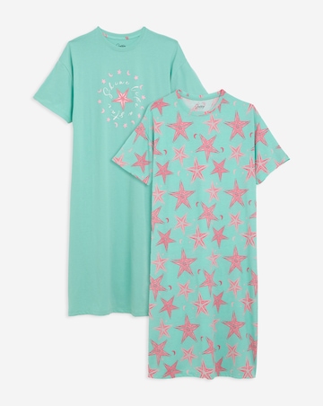 Pretty Secrets Value 2 Pack T-Shirt Nighties