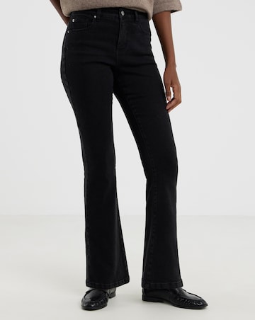 Black Magisculpt Bootcut Jeans