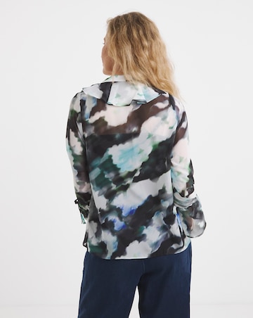 Chiffon Romantic Ruffle Blouse