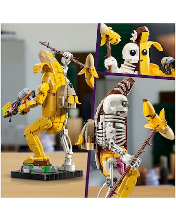 LEGO Fortnite Peely Bone Video Game Figure Collectible Kit for Adults 77072