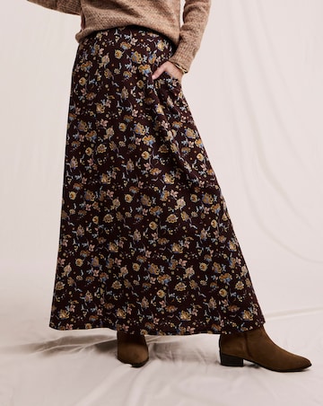 Julipa Printed Jersey Midi Skirt