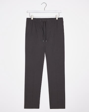 Charcoal Elasticated Jogger Trouser