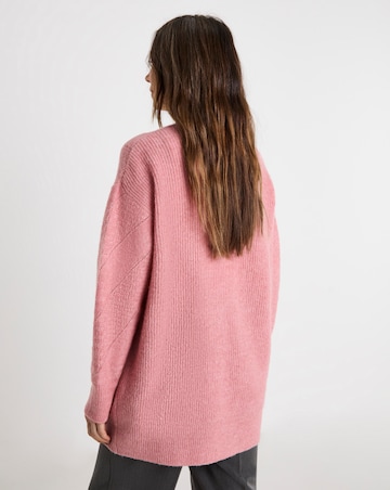 Blush Pointelle Cardigan